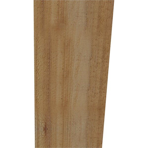 6W X 12D X 12H Traditional Rough Sawn Knee Brace, Western Red Cedar